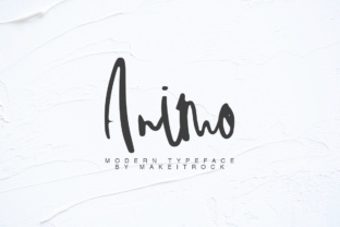 Animo Script Handwritten Font for Elegant Branding