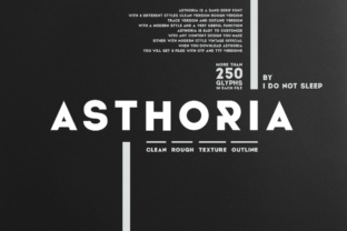 Asthoria: A Modern Sans Serif Font for Editorial Design