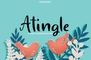 Atingle: The Casual Script Handwritten Font for Unique Digital Branding
