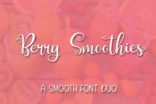Berry Smoothies Typeface Review for Editorial Design