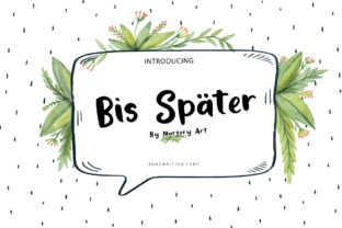Bis Spater Script Handwritten Font for Bold Craft Designs