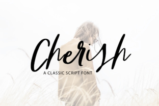 Cherish Script Font for Campaign Branding