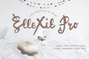 ElleXit Pro Typeface for Modern Brand Identity