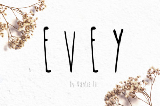 Evey Script Handwritten Font for Elegant Web Design