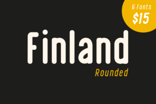 Finland Rounded Typeface: The Modern Sans Serif Choice for Handmade Brands