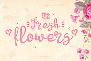 Fresh Flowers Script Font for Engaging Social Media Graphics