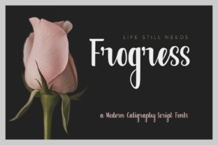 Frogress: The Modern Calligraphy Font for Campaign Clarity
