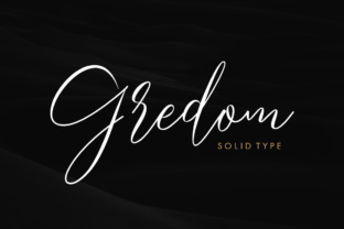 Gredom Script Typeface for Modern Digital Branding