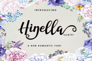 Hinella Script: The Perfect Handwritten Font for Elegant Crafts