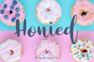 Honied: The Handmade Calligraphy Font for Polished Brand Identity