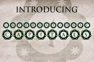 International Capitals: The Framed Font for Polished Brand Visuals
