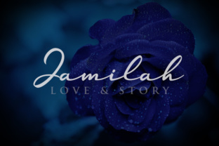 Jamilah: A Modern Calligraphy Font for Elegant Branding