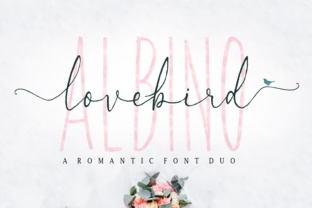Lovebird Font: A Romantic Brush Typeface for Elegant Branding