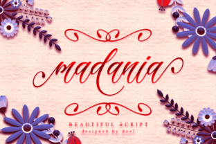 Madania Script: Elevate Brand Visuals With Elegant Handwritten Typography