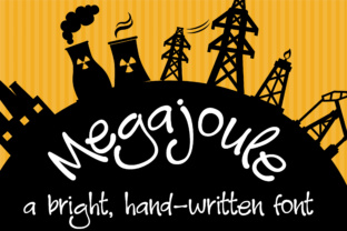 Megajoule: The Whimsical Script Handwritten Font for Bold Branding
