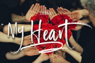 My Heart Trio: A Handwritten Font for Authentic Brand Storytelling