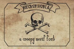 Necrophobia: The Creepy Serif Typeface for Dark Campaigns