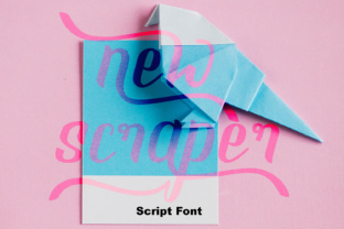 New Scraper: Elevate Campaign Visuals with Elegant Script Typography