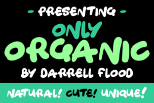 Only Organic Typeface Review for Editorial and Brand Design
