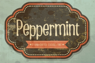Peppermint: A Script Handwritten Font for Handmade Labels and Cards