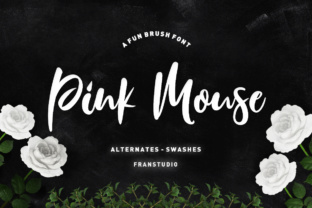Pink Mouse: A Modern Script Handwritten Font for Elegant Branding