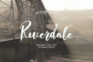 Riverdale: The Sweet Handwritten Font for Feminine Brand Identity