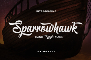 Sparrowhawk Script Typeface Review for Campaign Design