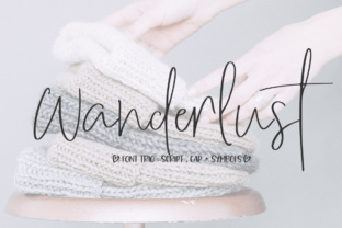 Wanderlust Trio: The Script Handwritten Font for High-Impact Campaign Headlines