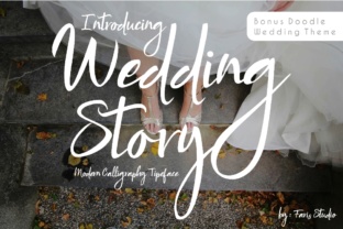 Wedding Story: A Script Handwritten Font for Modern Branding