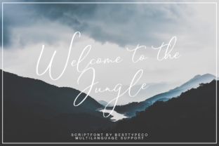 Welcome to the Jungle: The Handmade Calligraphy Font for Scroll-Stopping Visuals