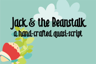ZP Jack and the Beanstalk: A Whimsical Script Handwritten Font for Editorial Design